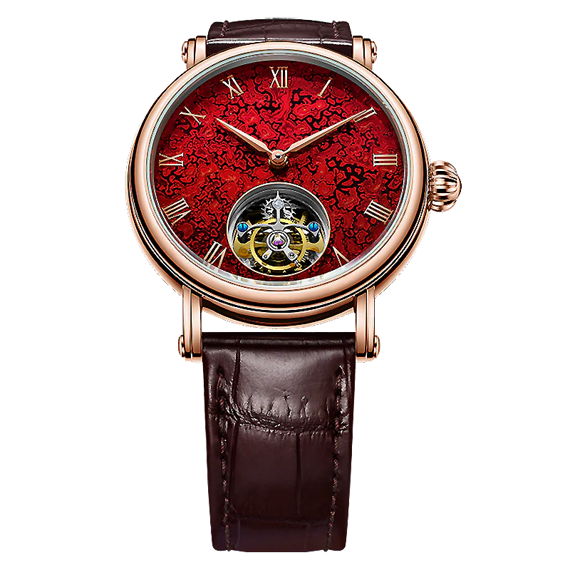 Seagull Chinese Zodiac Dragon Golden Lacquer Limited Tourbillon - Image 3