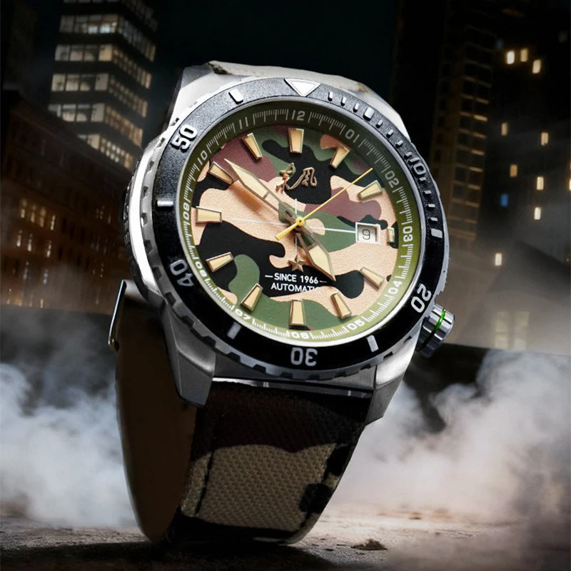 Seagull Dongfeng Forest Warrior Military-Grade Automatic Watch - Image 6