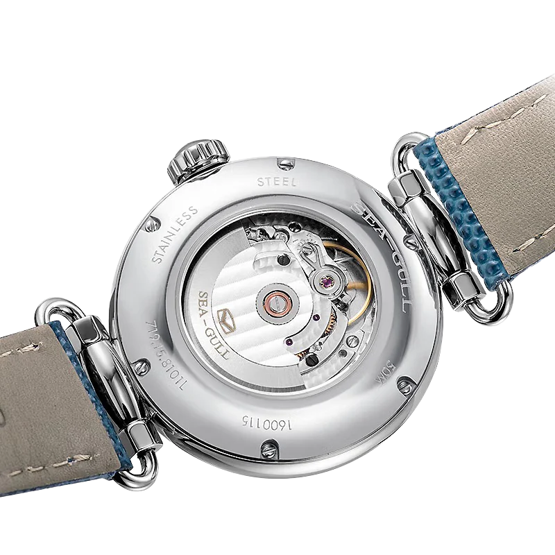 Seagull Watch | Filigree Butterfly Watch with Swarovski Crystals - Image 3