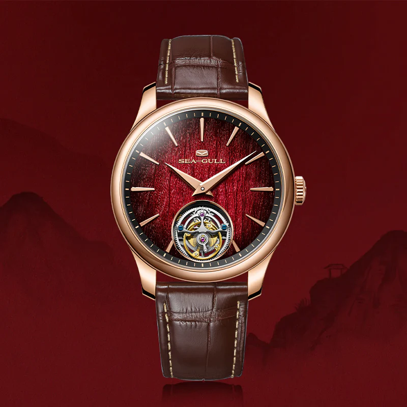 Seagull Qin Ultra-Thin Automatic Tourbillon Watch - Year Of The Horse Limited Edition - Image 7