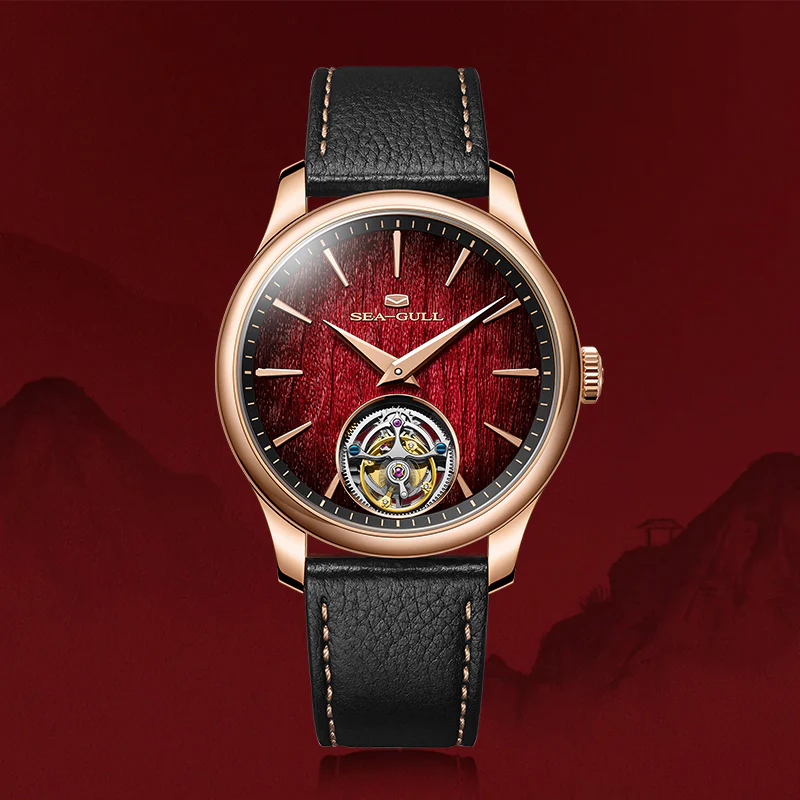 Seagull Qin Ultra-Thin Automatic Tourbillon Watch - Year Of The Horse Limited Edition - Image 8