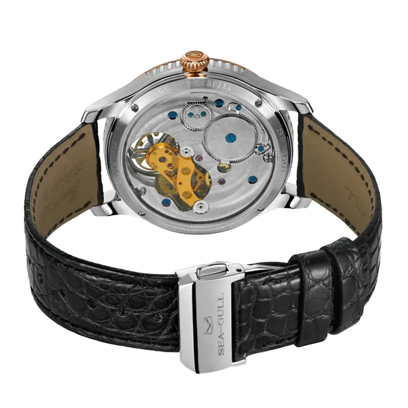 Seagull Bagua Center Axis Tourbillon Watch 43mm - Image 3