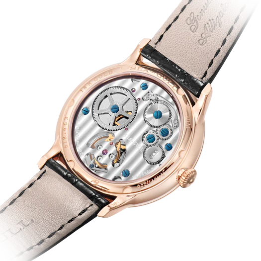 Seagull Watch | 18K Gold Long Power Reserve Tourbillon Watch 40mm - Image 4