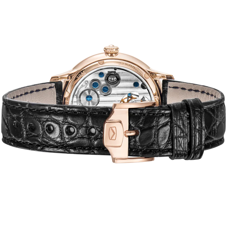 Seagull Watch | 18K Gold Long Power Reserve Tourbillon Watch 40mm - Image 5