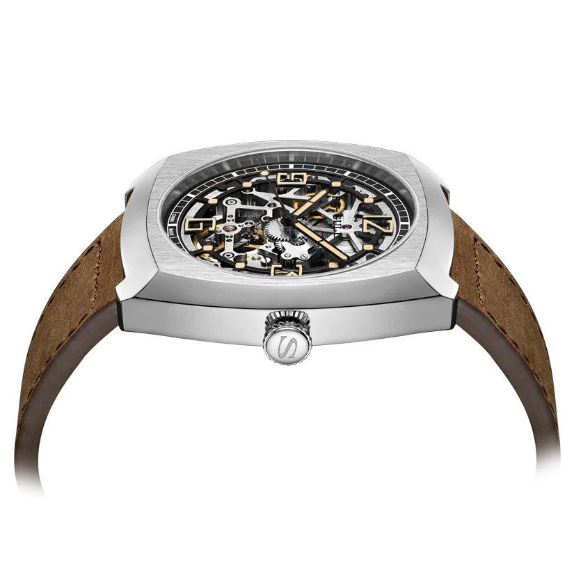 Seagull Watch | Trendy Barrel Skeleton Automatic Watch 44*46mm - Image 4