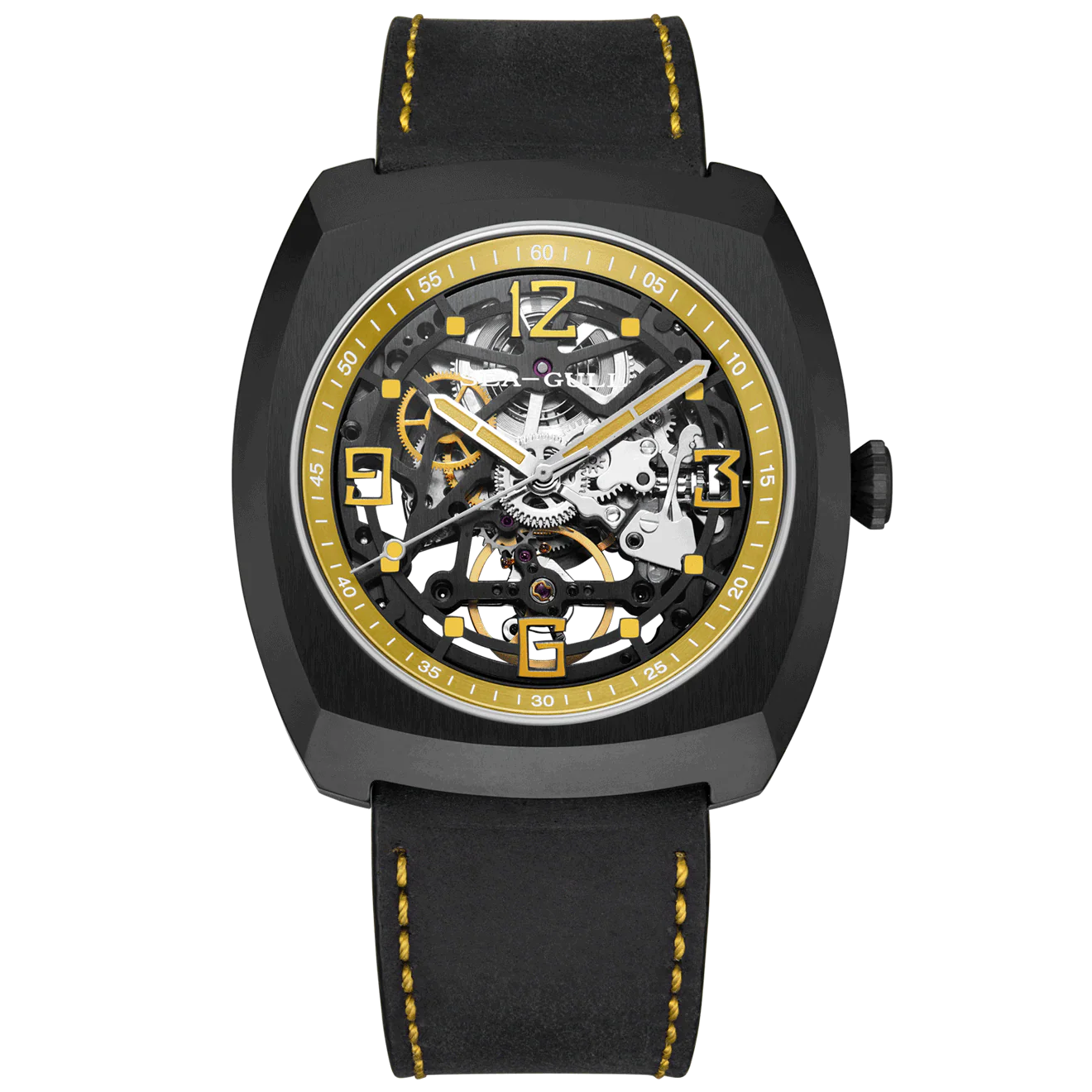 Seagull Watch | Trendy Barrel Skeleton Automatic Watch 44*46mm - Image 7